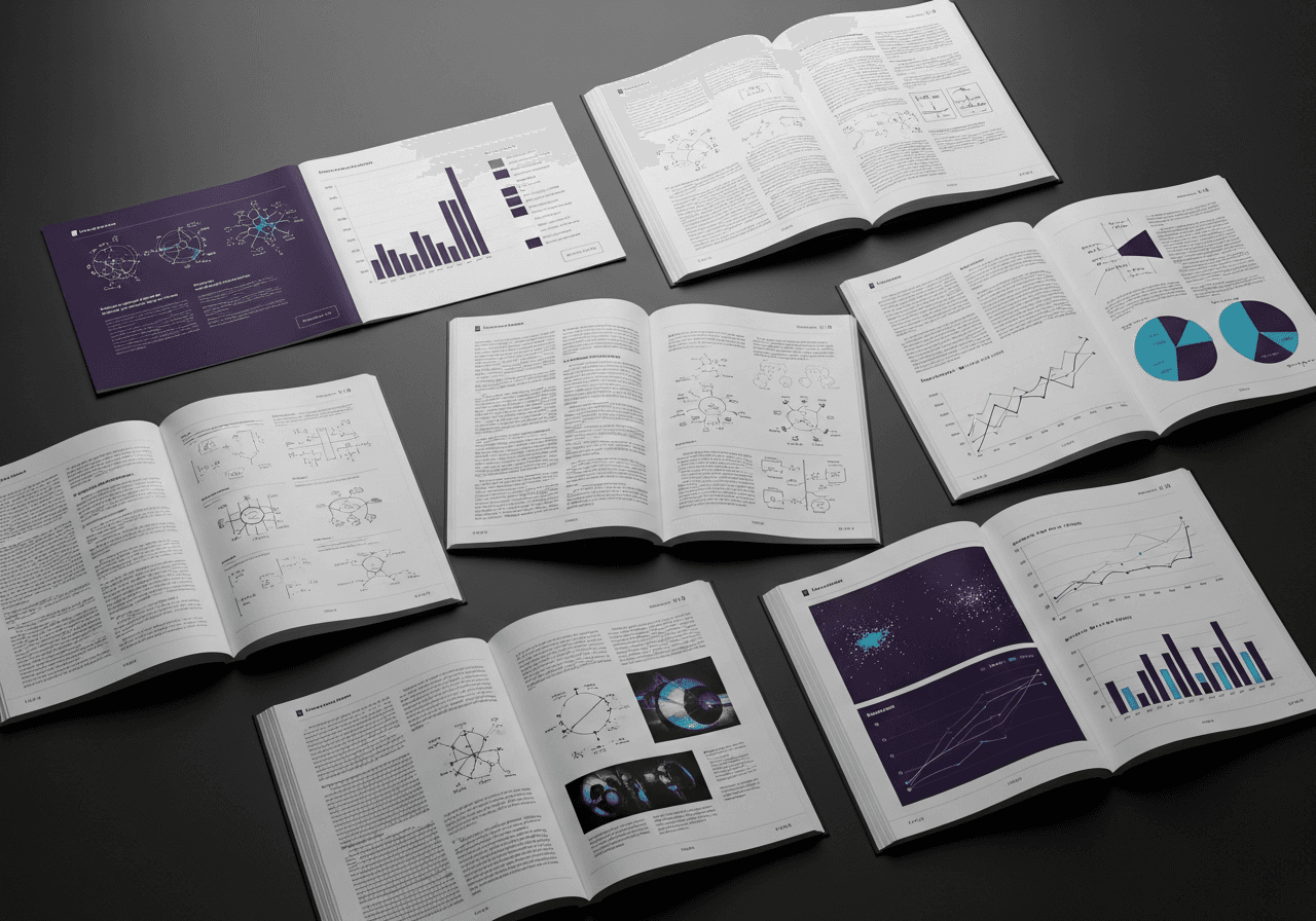 Abstract flowing waves of light evoking communication and publishing